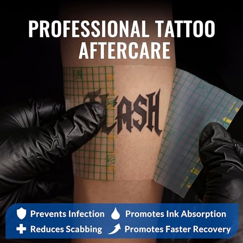 LotFancy Waterproof Sterile Tattoo Aftercare Bandage Roll 6” x 2yd