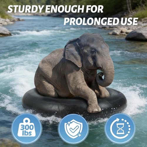 44-Inch Inflatable River Tube for Floating - 2 Pack