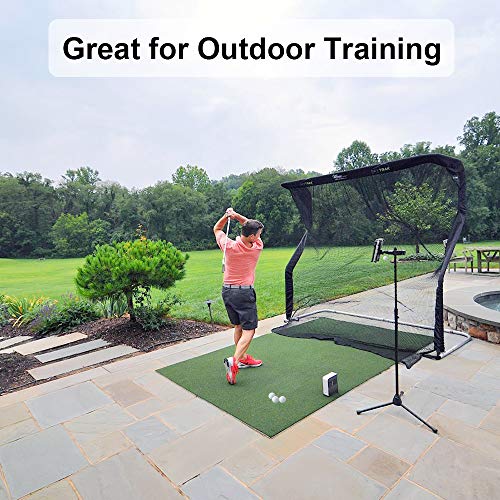 Plastic Golf Training Balls - 12 Pack for Indoor & Outdoor Practice