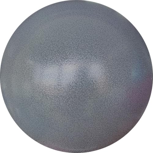 9-Inch Exercise Ball with Pump for Pilates & Yoga - Graphite