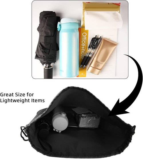 GoodtoU Drawstring Bags - 40 Pack Lightweight Nylon Cinch Backpacks for Kids & Adults | Perfect for School, Gym, and Events