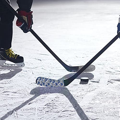 Grip Tape for Hockey Sticks - Waterproof Anti-Slip - Blue Camouflage