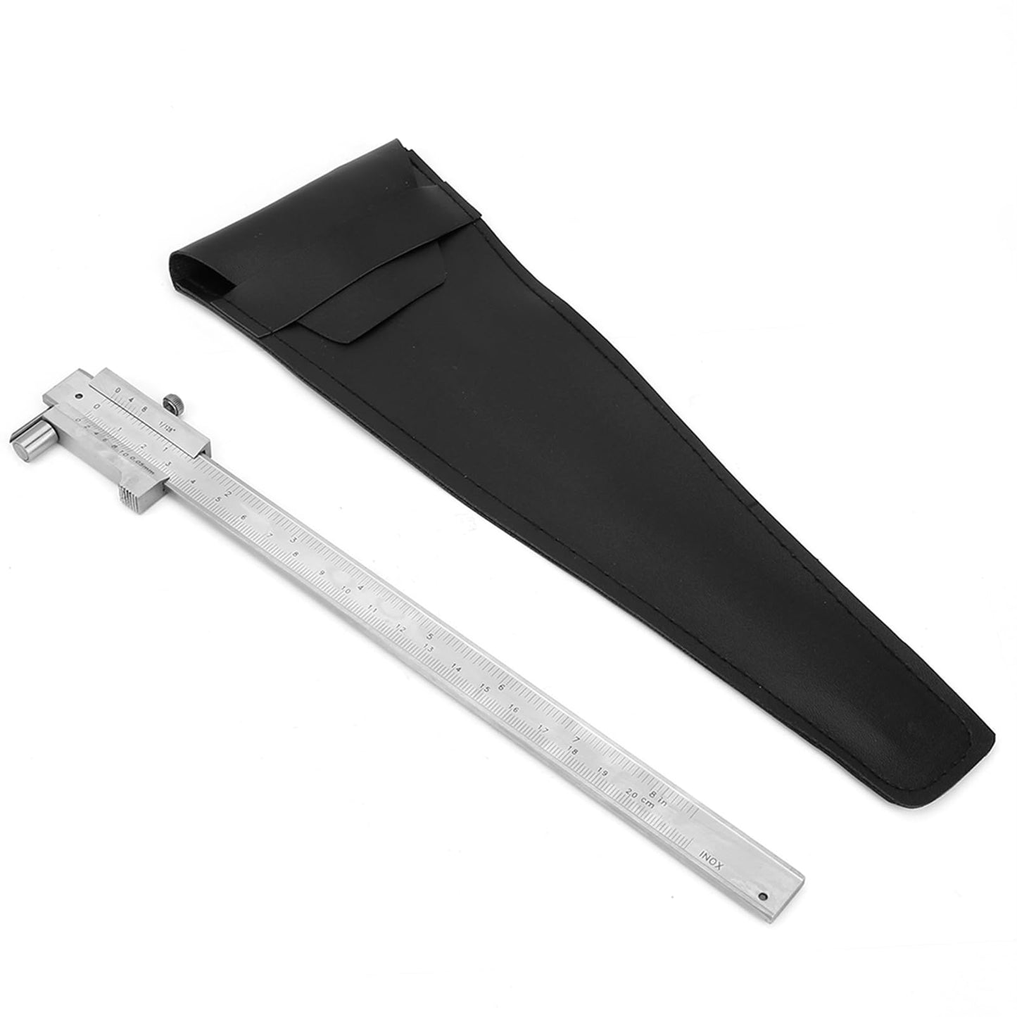 Ktsxxops 200mm Metal Scriber Caliper, Marking Gauge, 0-8 inch Carbide Scribe, Parallel Cross Caliper for Scribing Iron, Steel, Wood and Other Materials