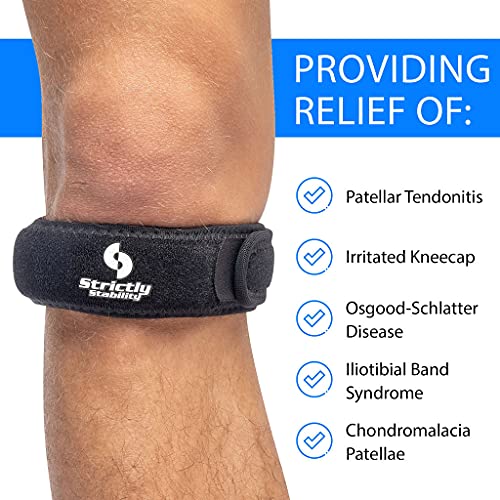 Patellar Tendon Knee Strap for Pain Relief - One Size