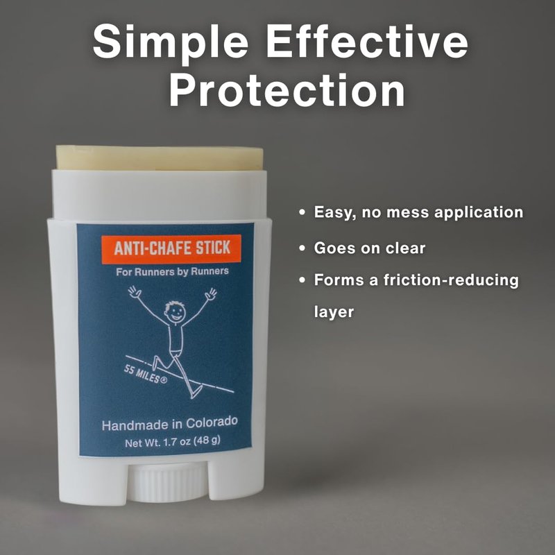 55 Miles Ultra Anti-Chafe Salve For Runners - (small) 0.5oz