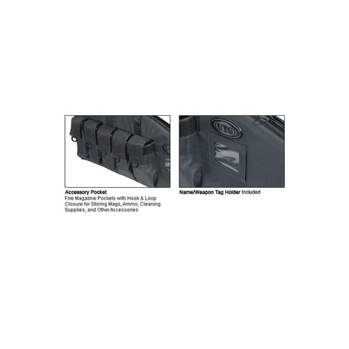 42" UTG DC Series Tactical Gun Case with Added Capacity (Black)