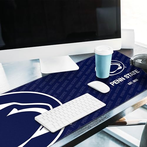 NCAA Penn State Nittany Lions Desk Pad - Non-Slip Rubber, 31.5" x 12"