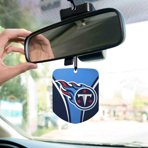 NFL Tennessee Titans Hanging Car Air Freshener - 2 Pack