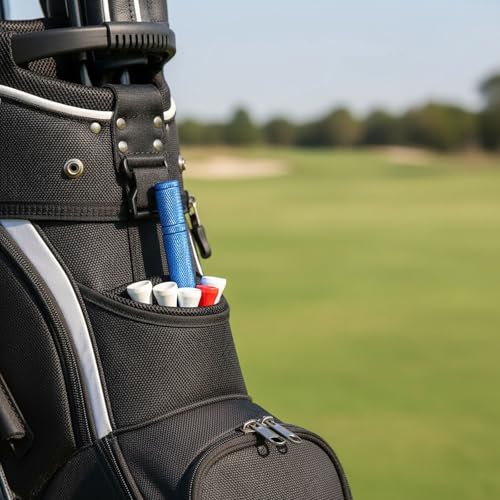 Golf Club Groove Sharpener and Iron Cleaner Tool - Blue