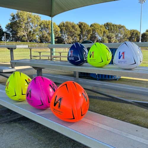 Reflex & Reaction Soccer Training Ball - Fluo Yellow, White