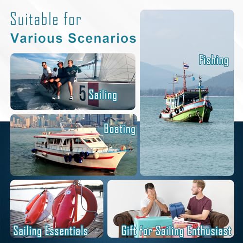 VHF Radio Marine Quick Guide Chart - 1 Piece Boating Accessory