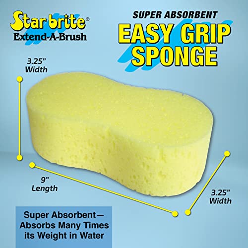 Bone-Shaped Multi-Surface Cleaning Sponge - 9-Inch Durable Utility Sponge