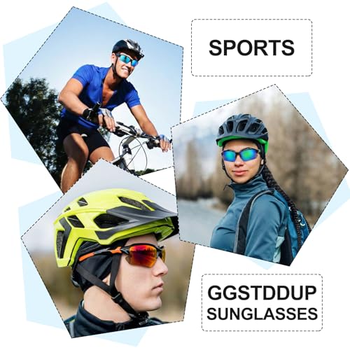 Polarized Sports Sunglasses - 3 Pack for Men & Women