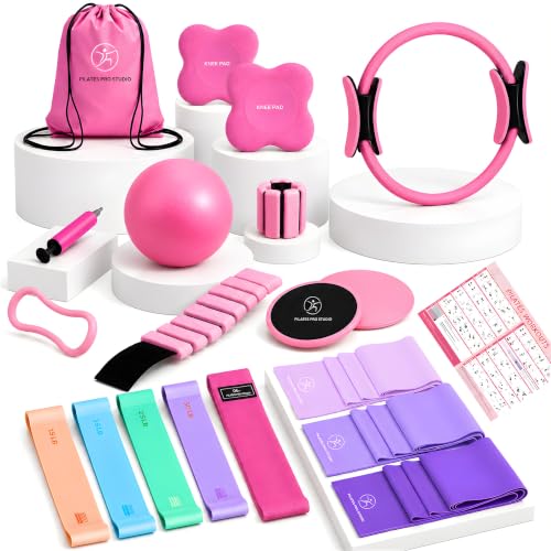 20-in-1 Pilates Kit for Home Workouts - Full Body Training Set