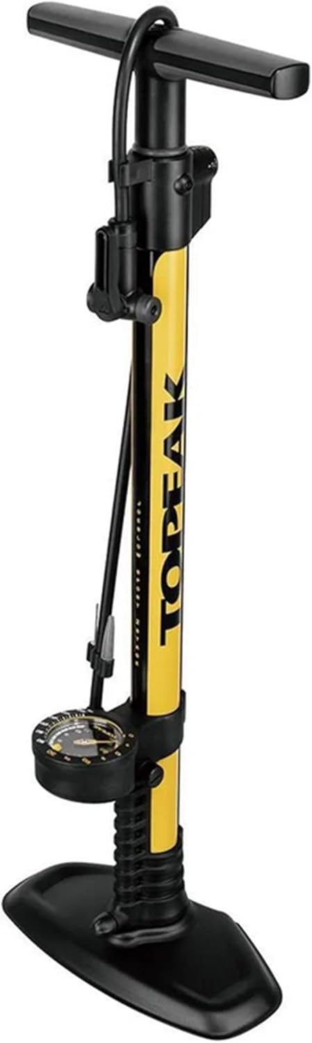 Topeak JoeBlow Sport 2Stage Bike Pump - Dual-Stage High Volume & Pressure, 160 PSI, TwinHead DX5