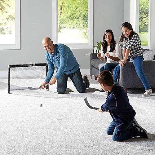 Mini Hockey Goal Set with Sticks & Foam Balls - Portable Fun