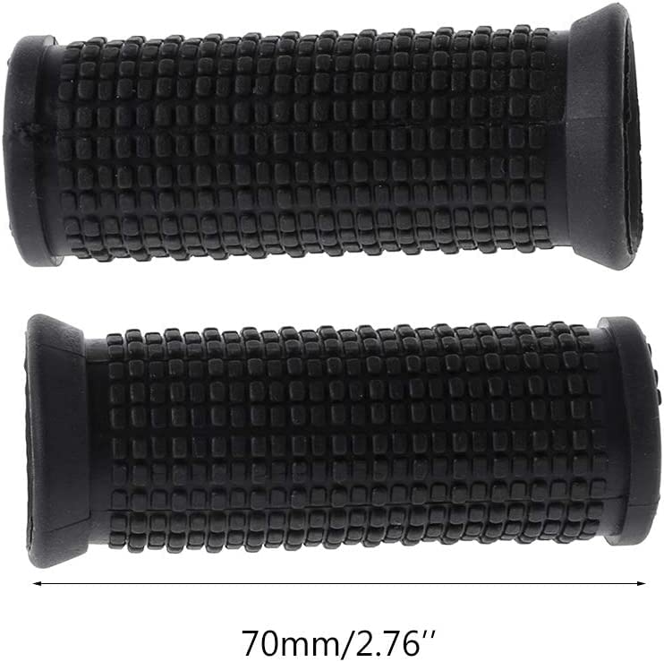 Bike Handlebar Grips - Soft Non-Slip Rubber, 2 Pcs