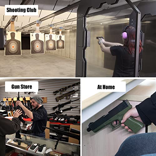 90 Degree Handgun Hanger - Pistol Storage Organizer 1 Pack
