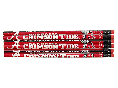 University of Alabama Pencil Set - 6 Pack
