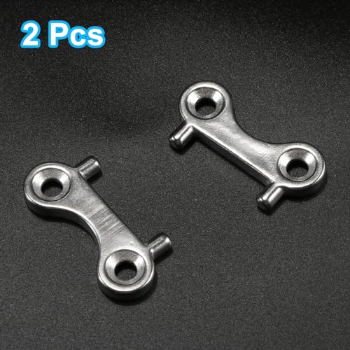 316 Stainless Steel Marine Fuel Cap Key - 2 Pack for Boats and Yachts