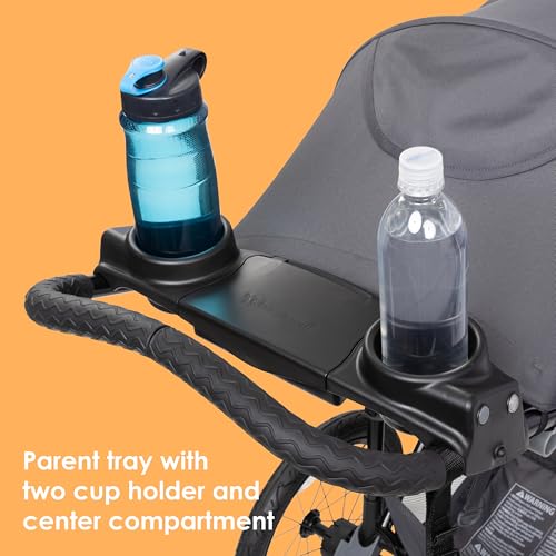 Jogging Travel System with LED Lights - Dash Grey
