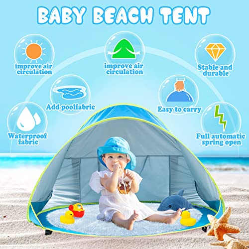 Baby Beach Tent Pop Up Portable Shade Pool with UV Protection