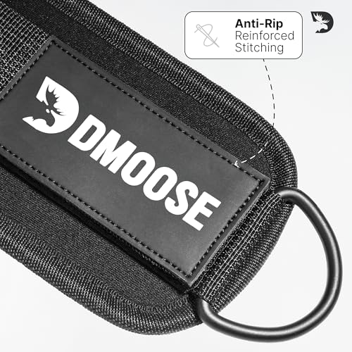 Ankle Strap for Cable Machine - Premium Padded Workout Cuffs