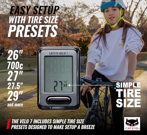 Wired Bike Computer - Entry-Level Speedometer & Odometer for Beginners