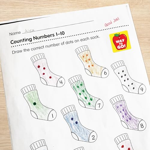 Motivational Reward Stickers for Kids - Winning Words - 120 Pack