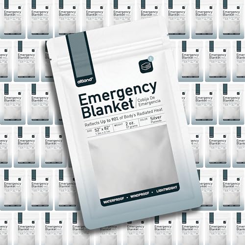 Emergency Survival Blankets - 6 Pack for Winter Preparedness