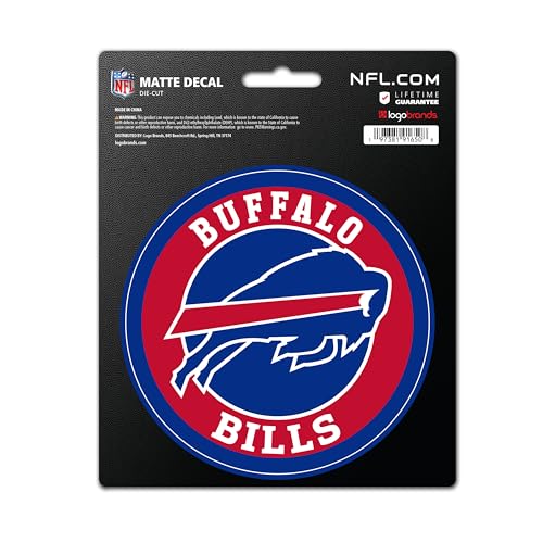 Buffalo Bills Vinyl Car Decal - 4 Inch Weather-Resistant Sticker