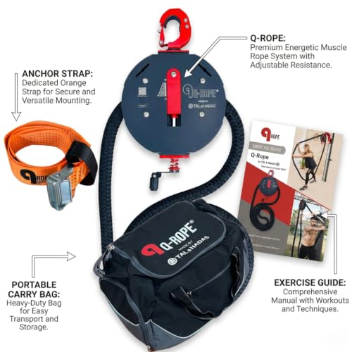Endless Rope Trainer - Portable Pulley System for Strength Training