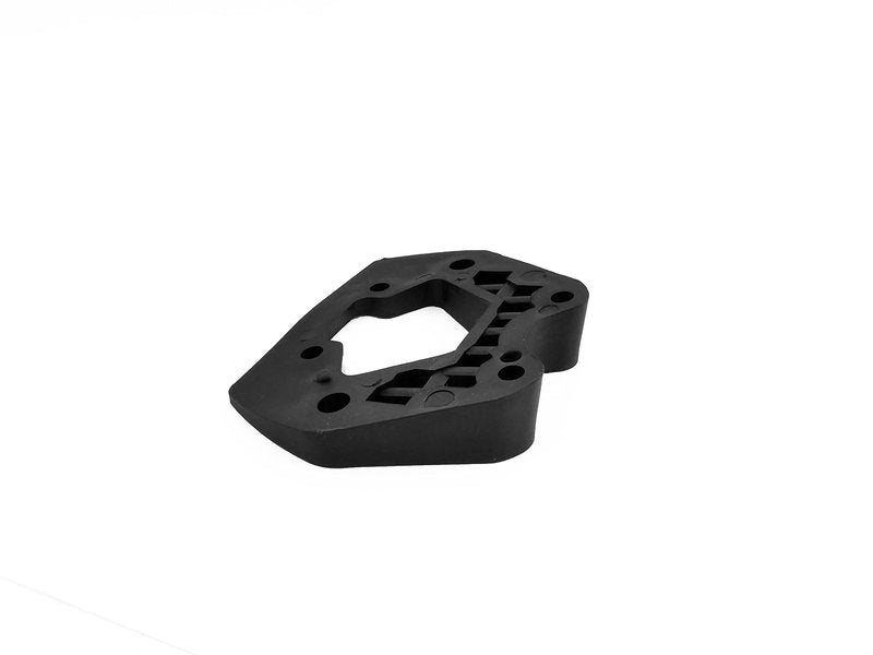 L-faster Mountain Skateboard Truck Riser Pad Off-Road Longboard 11" Truck's Rubber Mat