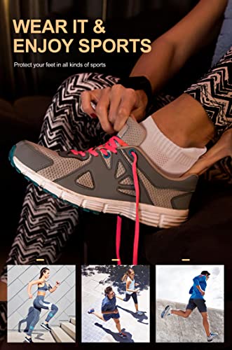 6 Pairs Low Cut Ankle Athletic Running Socks for Men & Women