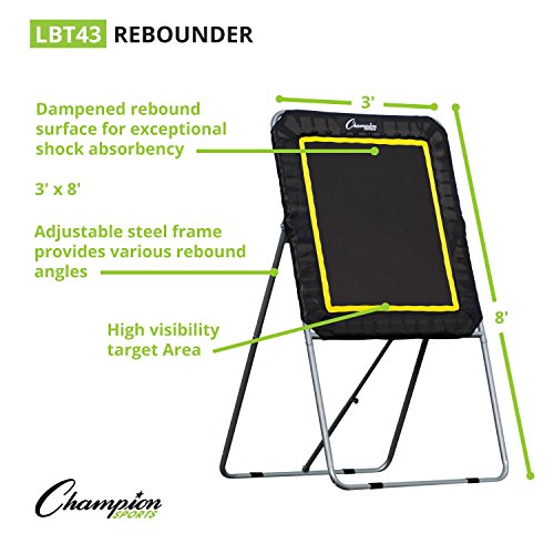 Lacrosse Rebounder Target - Deluxe 3' x 4' Ball Return Net