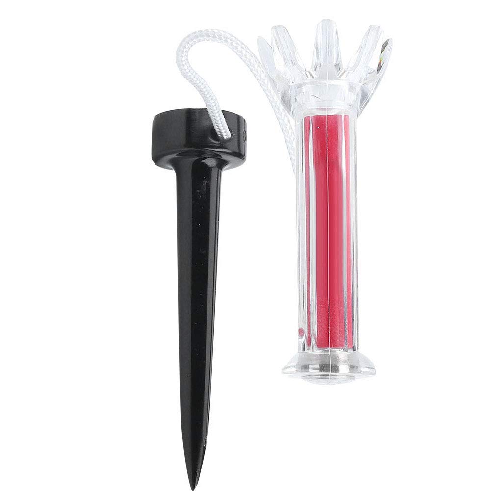 POENVFPO Magnetic Tees, Durable Plastic, Stable Ball Holder for Practice Training (79mm)