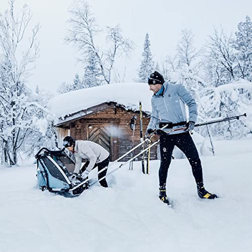 Cross Country Skiing Kit for Thule Chariot - One Size, White