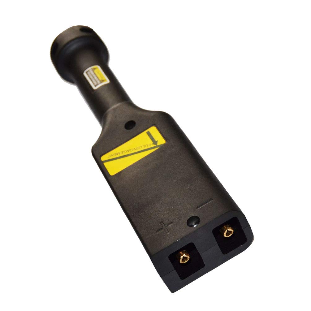 ScaAuto Golf Cart Accessories Plug DC 48V 36V Charger Plug Powerwise Handle Connector for EZGO TXT Electric Golf Cart Style D Plug