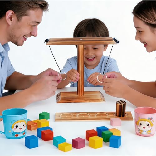 YWTOYS Small Hook and Ring Toss Game - Indoor & Outdoor Family Fun