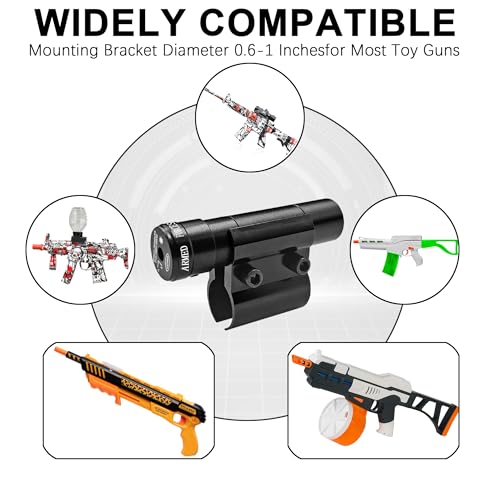 Adjustable Red Laser Sight for BugaSalt Fly Gun - Tactical Aiming Accessory