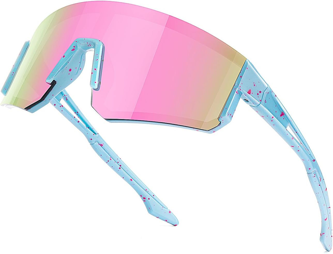 SEKKAF Youth Baseball Sunglasses - Lightweight Sports Eyewear for Kids Ages 6-12 | Ideal for Softball & Cycling