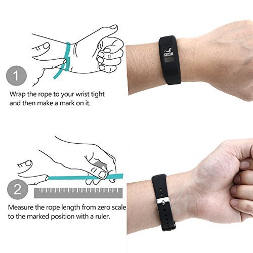 Band for Garmin Vivofit 3/JR/JR.2, Soft Silicon Bracelet Strap Replacement Bands for Garmin Vivofit JR/Vivofit JR.2/Vivofit 3(No Tracker)