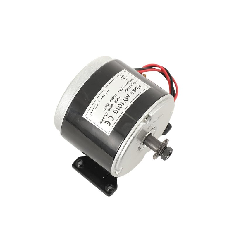 CDZHLTG Brushed Permanent Magnet Electric Motor for E Scooter Drive Speed Control Wind Turbine PMA 24V 350W 2700RPM