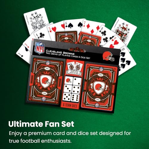 Buffalo Bills Card and Dice Set - 2-Pack Team Colors