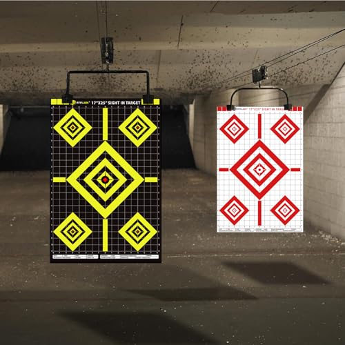 High Visibility Shooting Targets - 50 Pack, 17x25 Inch