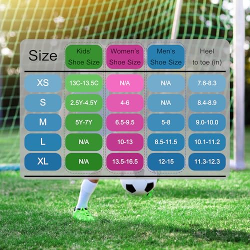 Navy Blue Soccer Socks - Knee High Team Sport Socks for Kids & Adults - 1 Pair - X-Small