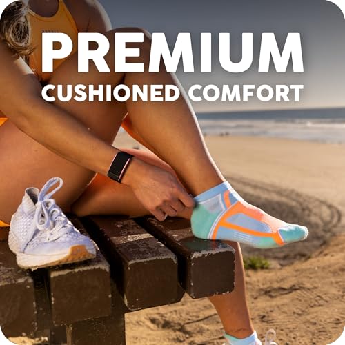 Balega Hidden Contour Impact-Resistant Athletic No Show Socks - White / Medium