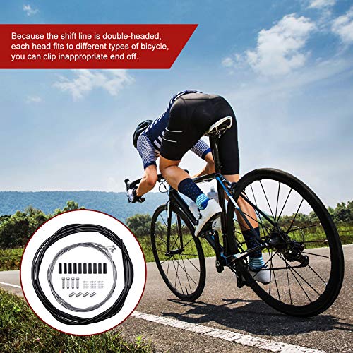 Universal Bike Shifter Cable Kit - 4 Pcs for Mountain Bicycles