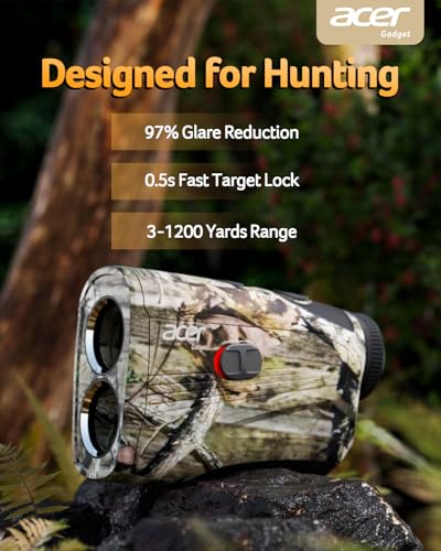 Laser Golf Rangefinder with Slope Switch & Pin Lock Vibration