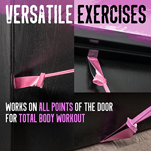 Resistance Band Door Anchor - Heavy Duty - Pink